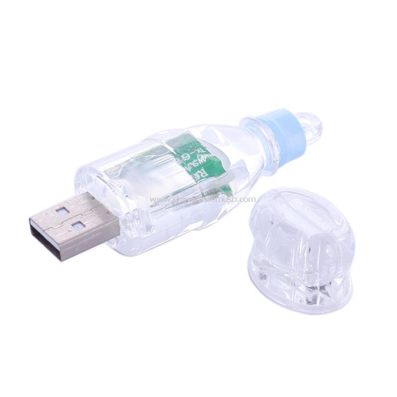 Transparente USB fulger şofer