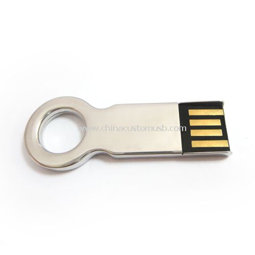 rozsdamentes acél mini kulcs usb villanás hajt