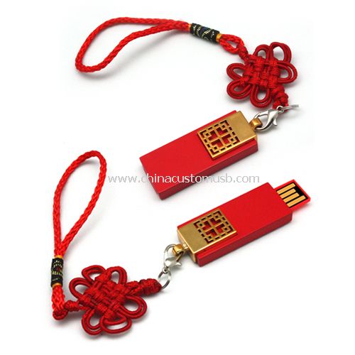 Vermelho chinês USB Flash Drive/Memory Stick