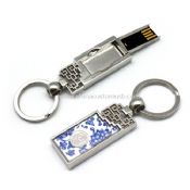 Style chinois traditionnel en céramique USB Flash Drive images