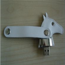 Leather Horse Shape USB Flash Disk images
