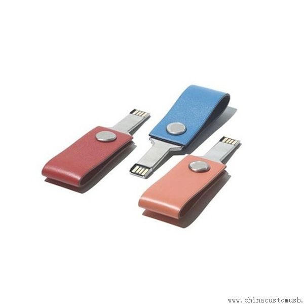 Forme de clés USB Flash Drive avec pochette