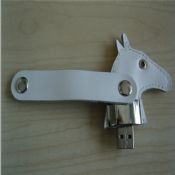 Kožené koně tvar USB Flash disku images
