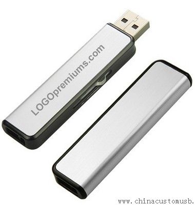 Schlanke Push Pull USB-Festplatte