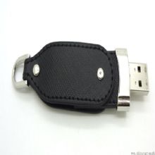 Leather USB Flash Disk with Key Holder images