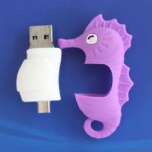 Seahorse Shape OTG USB Flash Disk images