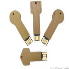 En bois clés USB Flash disques images