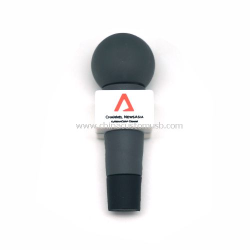 Microphone Shape USB Disk