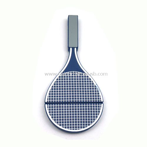 Raqueta de tenis USB disco