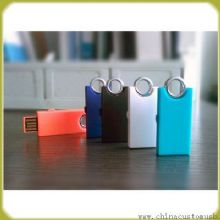 Plastic Retractive USB Flash Drive with Ring Hook images