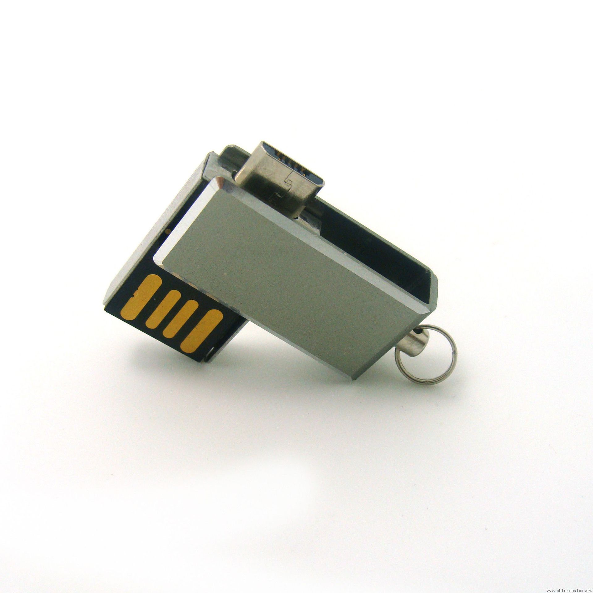 Mini metallo girevole USB Flash Drive