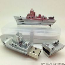 Metal båd figur USB Flash diske images
