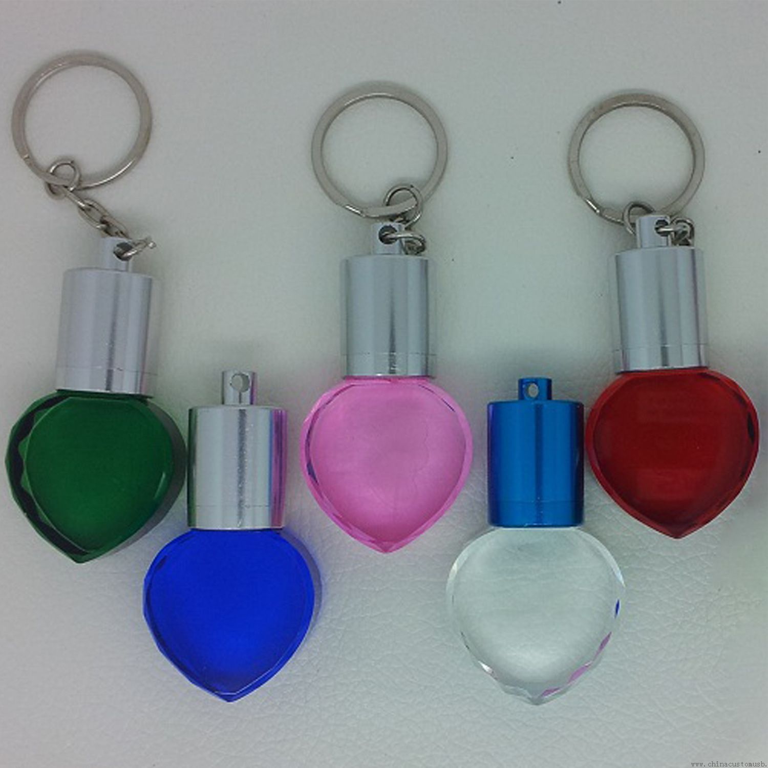 Keychain Crystal USB Disk