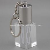 Crystal USB Disk with Keychain images