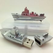 Metal Boat Shape USB Flash Disks images