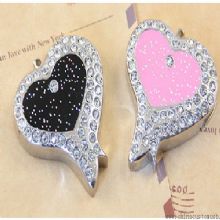 Jewelry Heart shape USB Flash Disk images