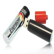 Batteri formet USB-Flash-diske images