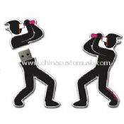 Silicone man shape USB Flash Drive images