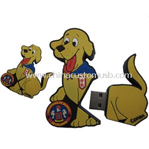 Silikon kartun USB Flash Drive