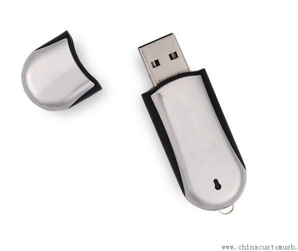 قرص فلاش USB إس أبيض