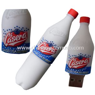 PVC Bottle shape USB Disk