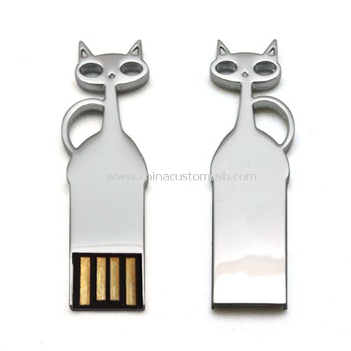 Kedi UDP USB birden parlamak yuvarlak yüzey