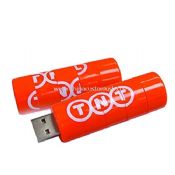 Plastik projekt baterii USB Flash Drive images