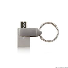 Metal OTG USB Flash Disk with Keychain images