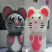 Dessin animé souris forme disque USB images