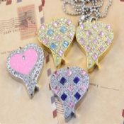Jewelry Heart shape USB Flash Disks images