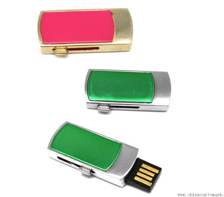 Metall-Gegentakt-USB-Festplatte 32GB