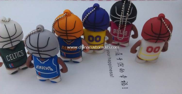 Baloncesto de dibujos animados USB Flash Disk