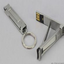 Multi-function USB Disk wih Nail Clipper and Keychain images