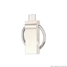Metallinen avaimenperä OTG USB hujaus kehrä images