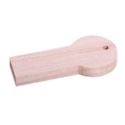 Natural Wooden Key shape Pen Drive images