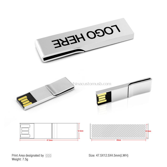 Metall-Clip-USB-Festplatte