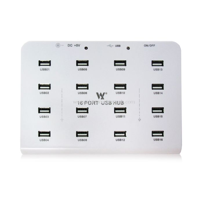 USB 2.0 USB HUB 16 porte