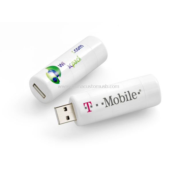 1GB - 32GB hadiah promosi USB Silinder memutar flashdisk