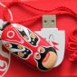 Chiavetta usb girevole facciale divertente small picture