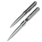 Metal pen usb 2.0 with 1G/2G/4G/8G images