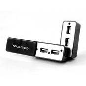 Obrotowe 4 portowy Hub Usb images