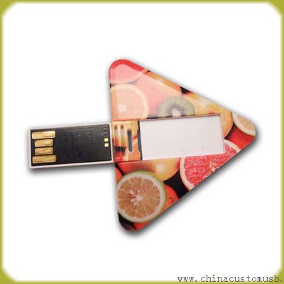 Triángulo forma de tarjeta USB Flash Disk