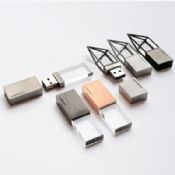 Metal moda USB birden parlamak yuvarlak yüzey images