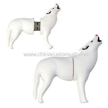 Animales de goma USB Drive