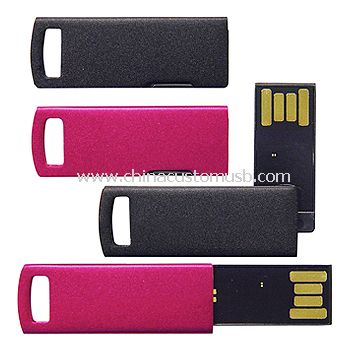 Mini műanyag forgatás USB villanás hajt