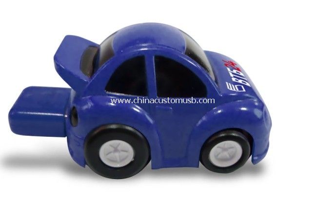 Plastic mini car usb flash drive