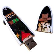 Mini skate ombord USB Flash Drive images