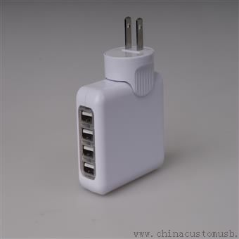 4-Port USB-Ladegerät