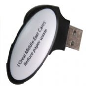 Epoxy rotating USB flash drive images
