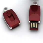 Mini USB birden parlamak yuvarlak yüzey images